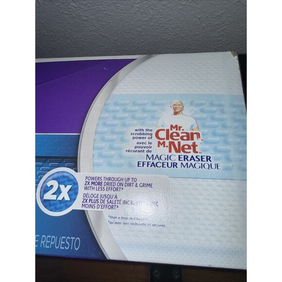 Swiffer Wet Jet Mopping Pads Refill 20 Ct Mr Clean Magic Eraser Power New Box - Picture 2 of 9